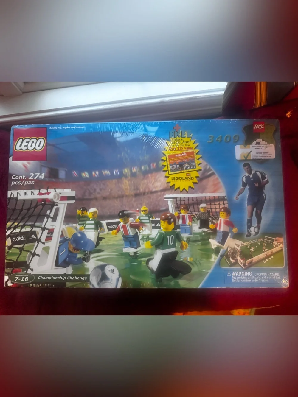 LEGO Sports: Championship Challenge (3409) used but in sealed box